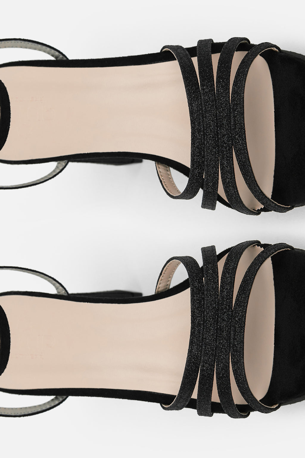 TACÓN PLATAFORMA POLIPIEL NEGRA MUJER GALA