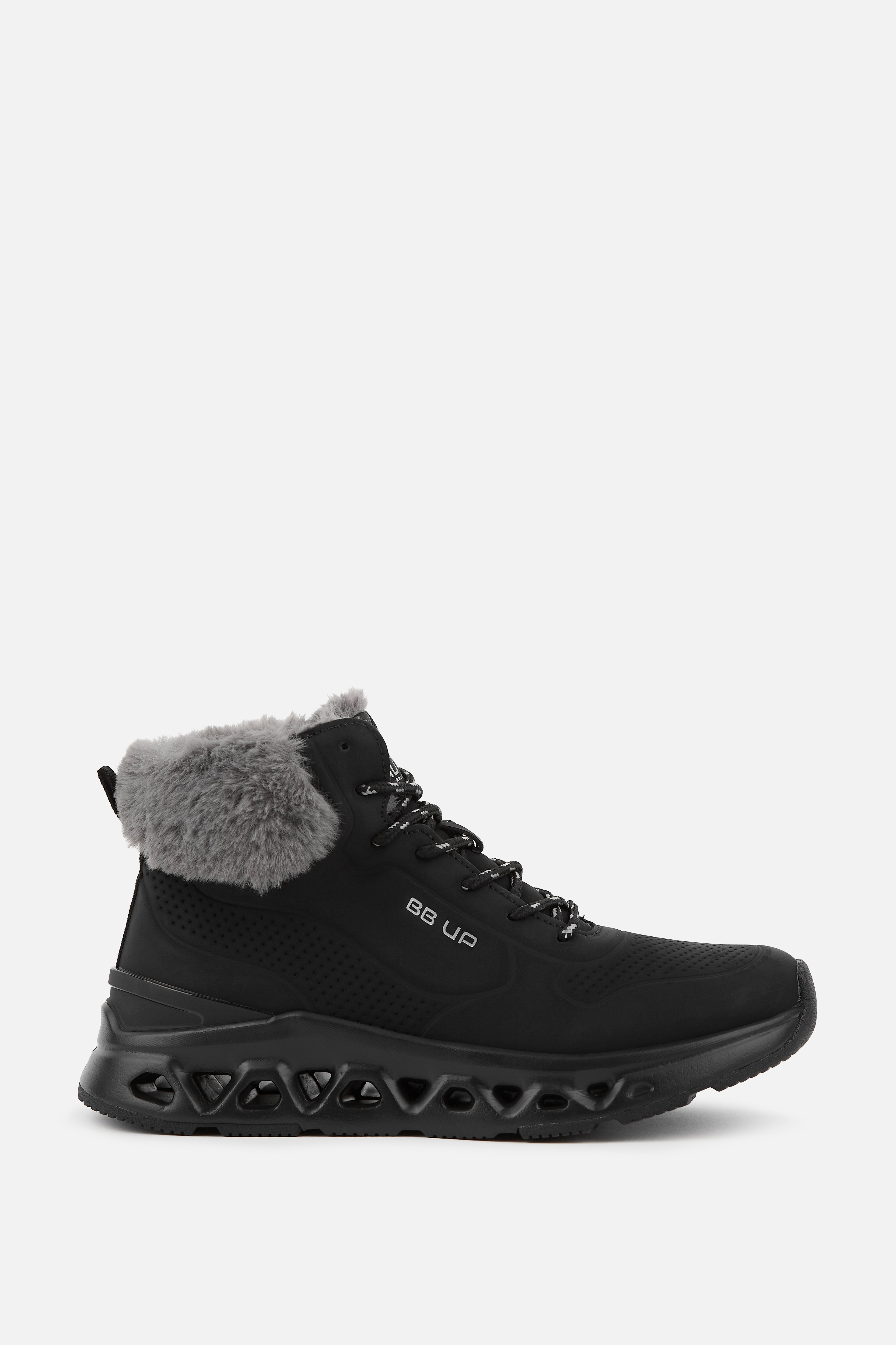 ZAPATILLA BORREGO NEGRA DE MUJER