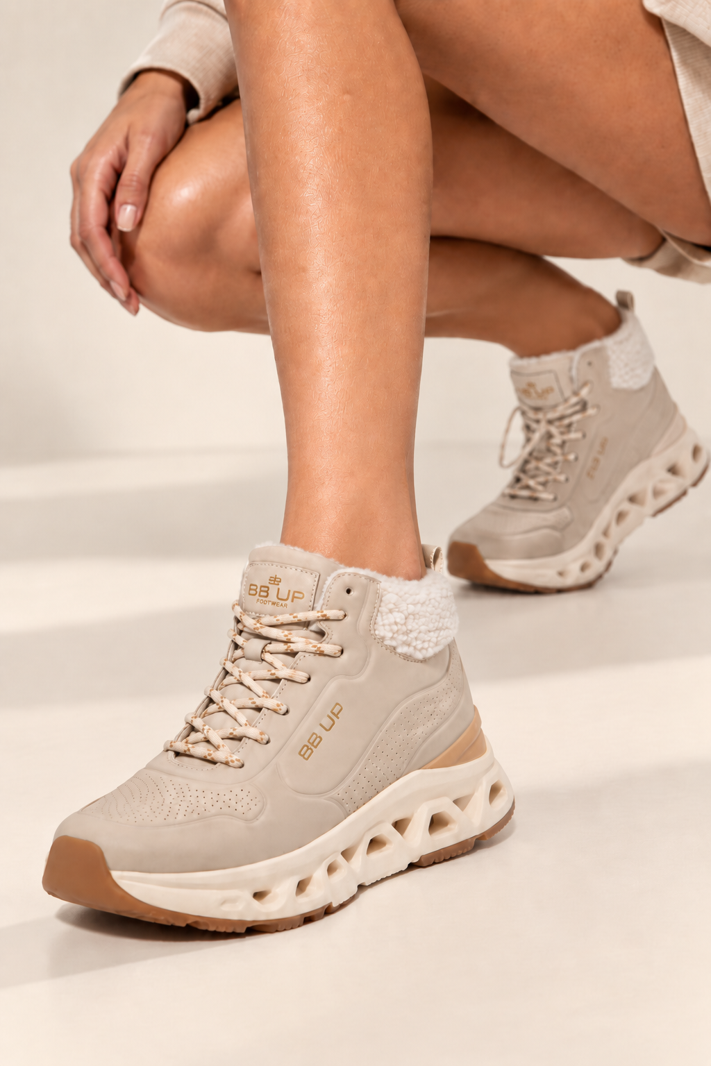 ZAPATILLA BORREGO NATA DE MUJER MEMBRANA-TEX
