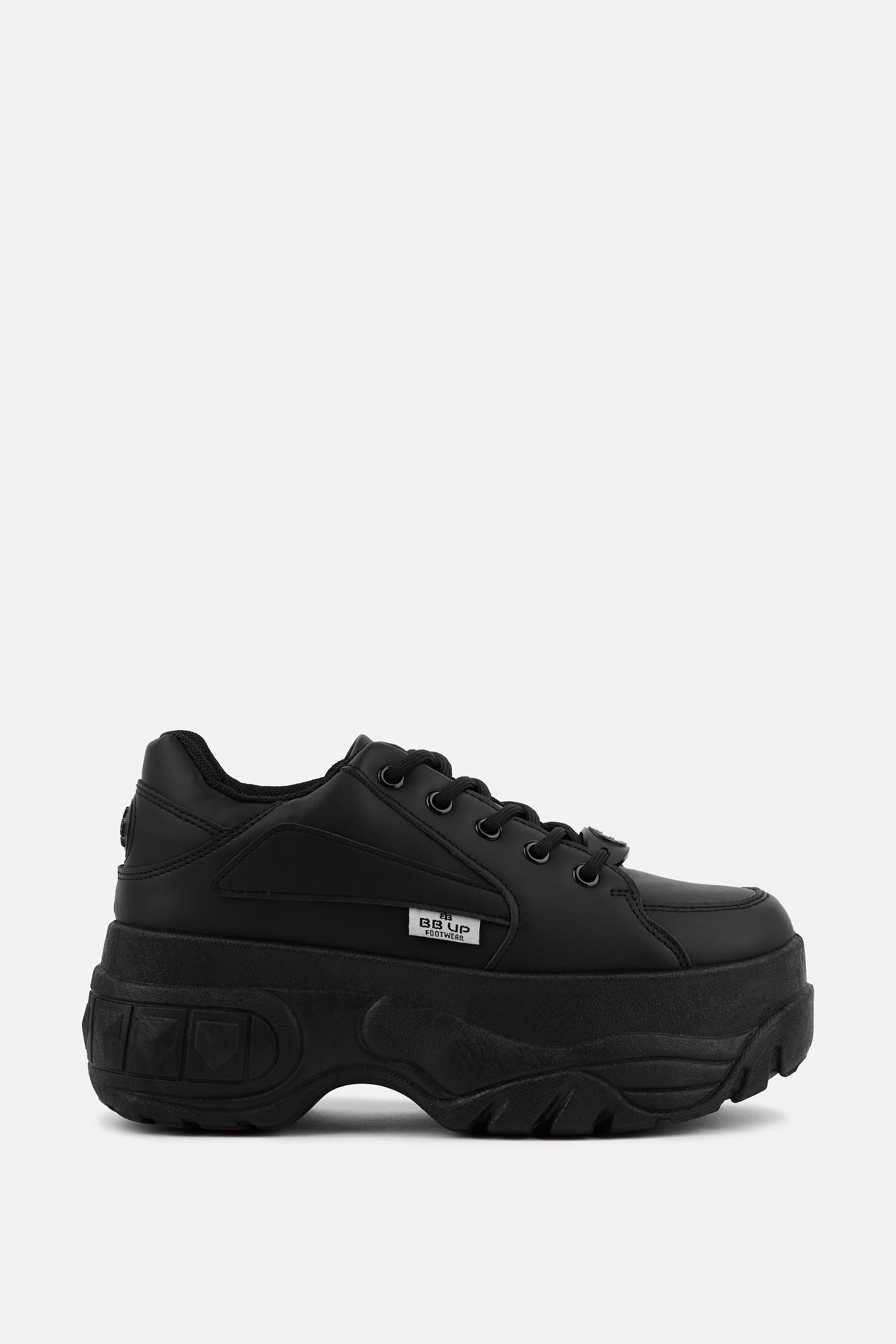 ZAPATILLA NEGRA DE MUJER CON PLATAFORMA XL